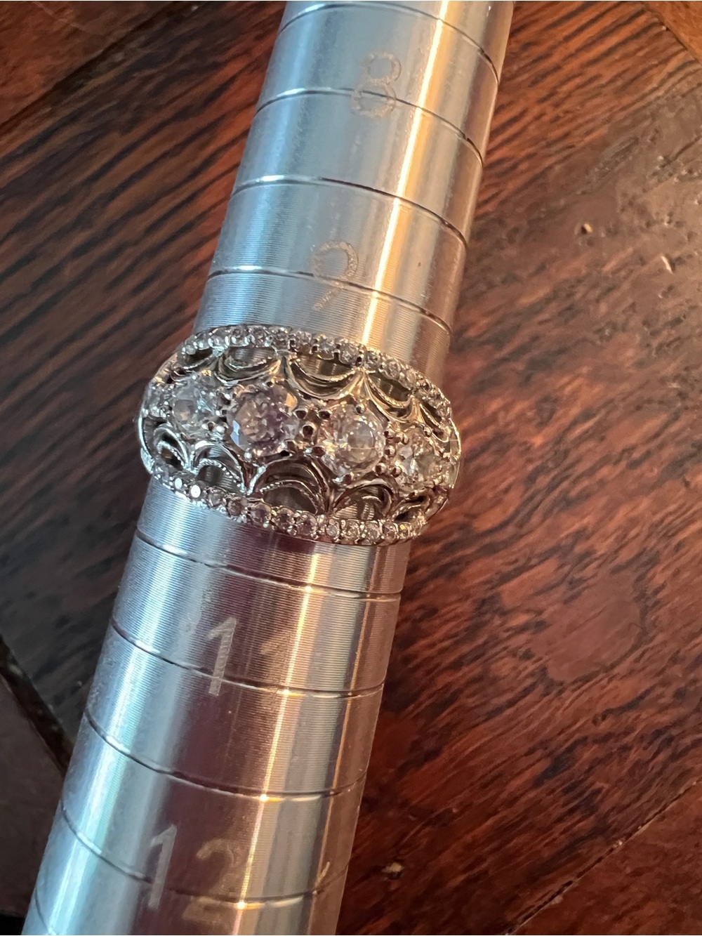 Tacori Epiphany IV Diamonique 6-Stone Ring - Size 10